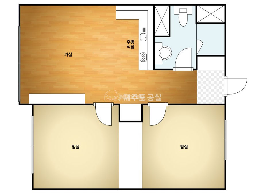 제주 서귀포시 동홍동 1557-1 1억원대/동홍홈플러스인근/오션뷰/동홍센트럴팰리스/소형아파트/투룸/매매 매매 매물번호 10141 사진 10