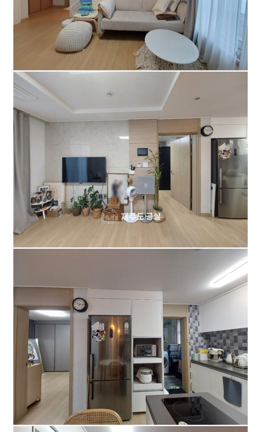 제주 제주시 조천읍 함덕리 261-30 (함덕 천마에버하임2차) 201동 [조천읍함덕리] 2억원/신축급컨디션/천마에버하임2차/1층/투룸/풀옵션/매매 매매 매물번호 10367 사진 6